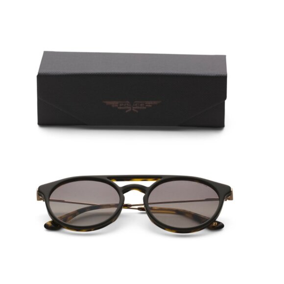 POLICE Green 53mm Designer Sunglasses - Picture 1 of 2